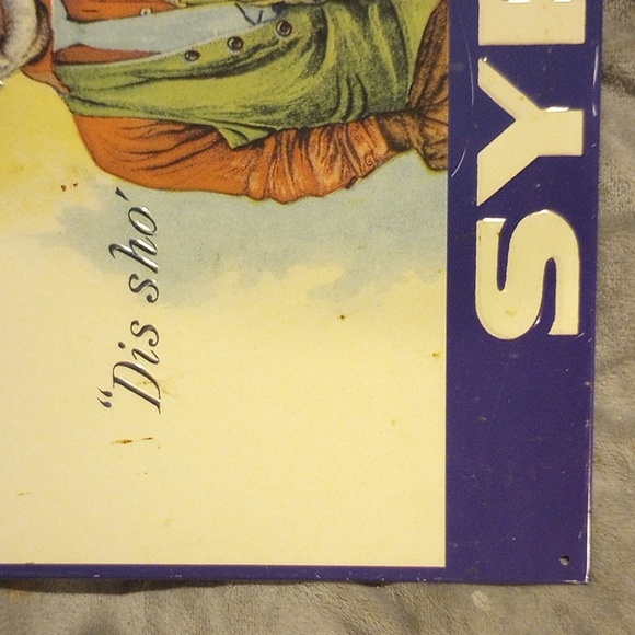 Vintage Uncle Remus Syrup Metal Advertisement Sign - Picture 4 of 11